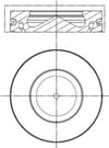 BMW Piston Segman MAHLE