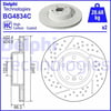 BMW F20 F21 F22 F23 F30 F31 F32 F36 M Performance Arka Fren Diski DELPHI