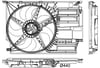 BMW F45 F46 F48 F49 F39 Mini F54 F55 F56 F57 F60 Radyatör Fanı Komple MAHLE