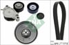 BMW F45 F46 F48 Mini F54 F55 F56 F57 F60 Kanallı Kayış Seti Krank Kasnağı İle INA