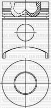 Fiat New Holland 180.55/180.90/1880/1580/160.90 Piston Segman Q115.0mm STD YENMAK