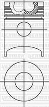 Fiat CO 3/20/21/40/41/75 Piston Segman Q110.0mm STD YENMAK