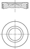 Fiat Piston Komple 88 MM MAHLE
