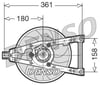 Fiat Cinquecento Radyatör Fanı DENSO