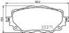 Fiat 124 Spider Mazda MX-5 Ön Fren Balatası BREMBO