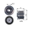 Ford Fiesta V Alternatör 12V 120A GATES
