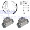 Ford Fiesta Ka Puma Mazda 121 Arka Fren Pabuç Kiti DELPHI