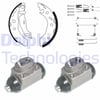 Ford Fiesta Puma Mazda 121 Arka Fren Pabuç Kiti DELPHI