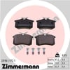 Renault Fluence Arka Balata Megane II Megane III Peugeot 207 308 307 Partner... ZIMMERMANN