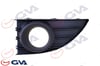 Renault Fluence Sis Far Çerçevesi Kapağı Sisli Sol Siyah GVA