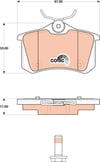 Renault Fluence Megane Peugeot 207 308 307 Partner Citroen Berlingo C2 C3 C4... TRW