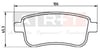 Renault Fluence Megane III Megane IV Scenic III Clio V Captur II Arka Fren... ART-BALATA