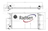 Renault Fluence Radyatör 1.5 dCi 26MM RADISEN