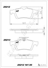 Ford Focus II Arka Fren Balatası KALE-BALATA