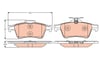 Ford Focus II C-Max Connect Renault Laguna III Opel Vectra C Signum Citroen... TRW