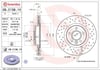 Ford Focus II III C-Max Kuga I II Connect Volvo C30 C70 II S40 II V50 Ön... BREMBO