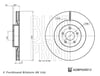 Ford Focus 3 Ön Fren Diski BLUEPRINT
