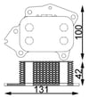 Ford Focus Fiesta Peugeot 206 208 301 308 307 2008 3008 Partner Citroen C3... MAHLE
