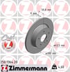 Ford Focus Arka Fren Diski ZIMMERMANN