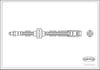 Ford Focus C-Max Arka Fren Hortumu CORTECO