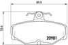 Ford Arka Fren Balatası BREMBO