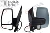 Ford Transit Custom V362 Dış Dikiz Aynası Sol Elektrikli Isıtmalı Astarli... GVA