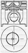 Ford Transit T15 Piston Segman 2.5DI TC 100PS 93.67mm STD YENMAK