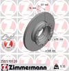 Ford Transit Custom V362 Arka Fren Diski ABS'li ZIMMERMANN
