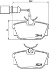 Ford Arka Fren Balatası Low-Met BREMBO