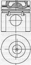 Ford Dover 6.0 TCİ Turbo Intercooled Piston Segman Q104.77mm STD YENMAK