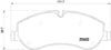 Ford Transit V363 Transit Custom Ön Balata BREMBO