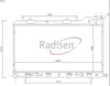 Subaru Forester Radyatör 2.0-2.0 Turbo-2.5 Turbo AT RADISEN