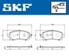 Subaru Forester Ön Fren Balatası 2.0L SKF