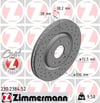 Fiat Freemont Ön Fren Diski ZIMMERMANN