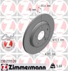 Fiat Freemont Arka Fren Diski ZIMMERMANN