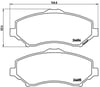 Fiat Freemont 2011- Jeep Cherokee 2011- Dodge Journey 2010- Nitro 2007- Ön... BREMBO