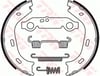 Fren Balatası Arka Park Frenı Mercedes W116 W126 W123 R107 C107 Yaylı