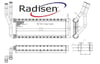 Fuso Canter Kalorifer Radyatörü RADISEN