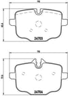 BMW G20 G80 G28 G22 G82 F10 F11 F12 F13 F06 G32 G01 F97 G08 G02 F98 Arka... BREMBO