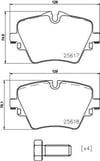BMW G42 G20 G30 G31 G38 G21 G28 G22 G23 G26 F52 F45 F48 F39 G01 G02 G08 Ön... BREMBO