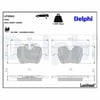 BMW G60 Arka Fren Balatası DELPHI