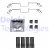 Ford Galaxy / Seat Alhambra / VW T4 Ön Fren Balata Montaj Takımı DELPHI