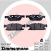 Ford Galaxy Ön Disk Fren Balatası S-Max ZIMMERMANN