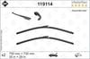 Ford Galaxy SWF Aquablade Flat Blade Muz Tipi Silecek VALEO