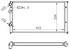 VW Golf 3 Lupo Polo Classic Caddy 2 Seat Cordoba Ibiza II Radyatör [Manuel... ORIS