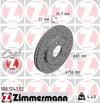 Volkswagen Golf 4 Golf 5 Seat Leon Skoda Octavia Arka Fren Aynası Delikli ZIMMERMANN