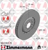 Volkswagen Golf 4 4Motion Fren Diski ZIMMERMANN
