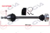 Volkswagen Golf 4 Komple Aks Sol 1.4-1.6 555mm GVA