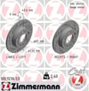 Volkswagen Golf 4 Bora Polo Audi A3 Seat Toledo Skoda Fabia Rapid A1 Arka... ZIMMERMANN