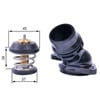 Volkswagen Golf V Termostat Kiti 95C 1.8 2.0 GATES